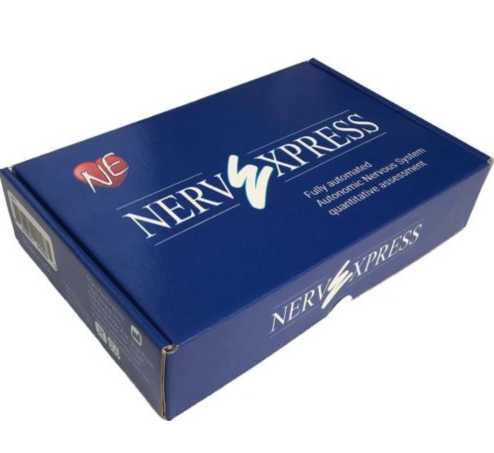 Standard Nerve-Express system Version 7.6.1 includes: software on USB flash card with authorization key MARX, Polar belt H9 with Bluetooth option and User-Manual